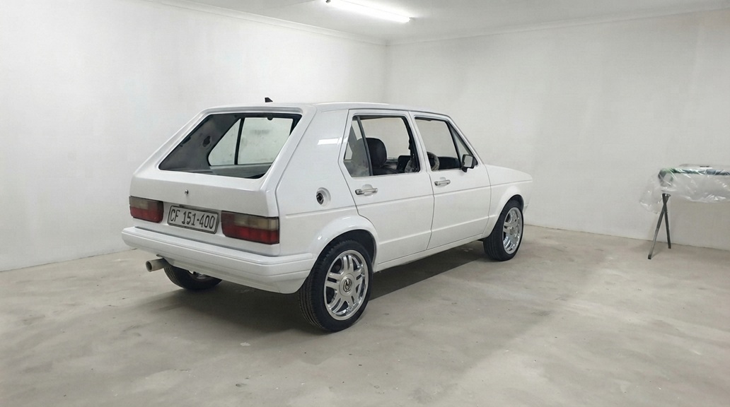 VW Citi Golf after restoration