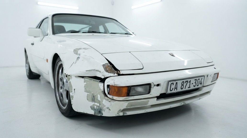 Ivory Coupé before restoration