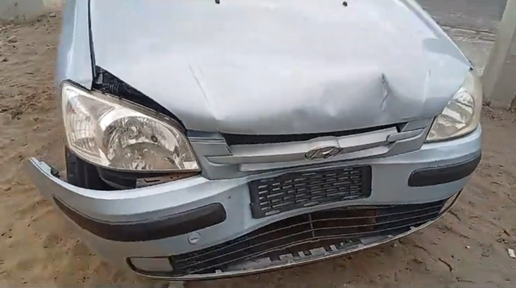 Hyundai Getz before restoration